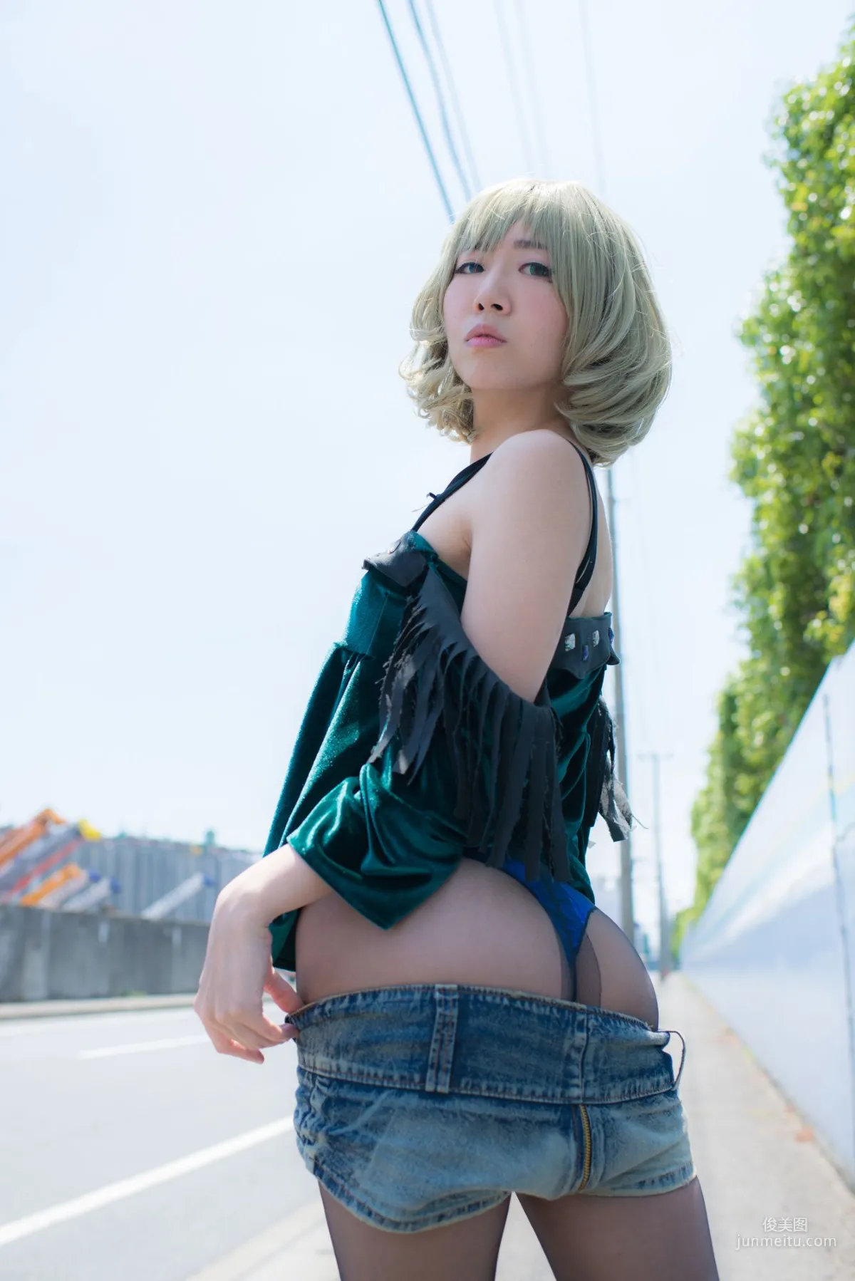 Ayane(あやね) 《Idolmaster》Takagaki Kaede(高垣楓) [Wolf Fang!!] 写真集51