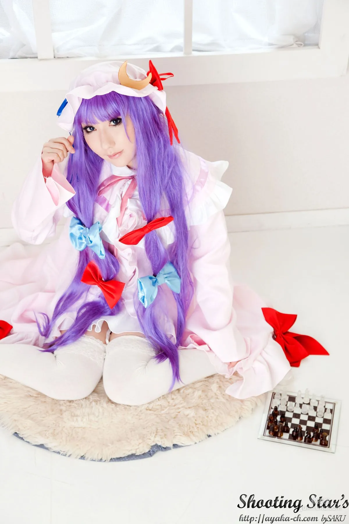 绫香サク (サク綾香 Saku Ayaka)《東方Project》Izayoi Sakuya + Patchouli Knowledge [Shooting Star's] 写真集30