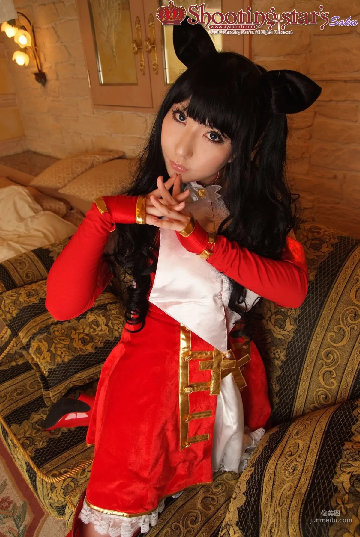 绫香 (Saku サク) 《Fate stay night》Toosaka Rin 遠坂凛 [Shooting Star's] 写真集31