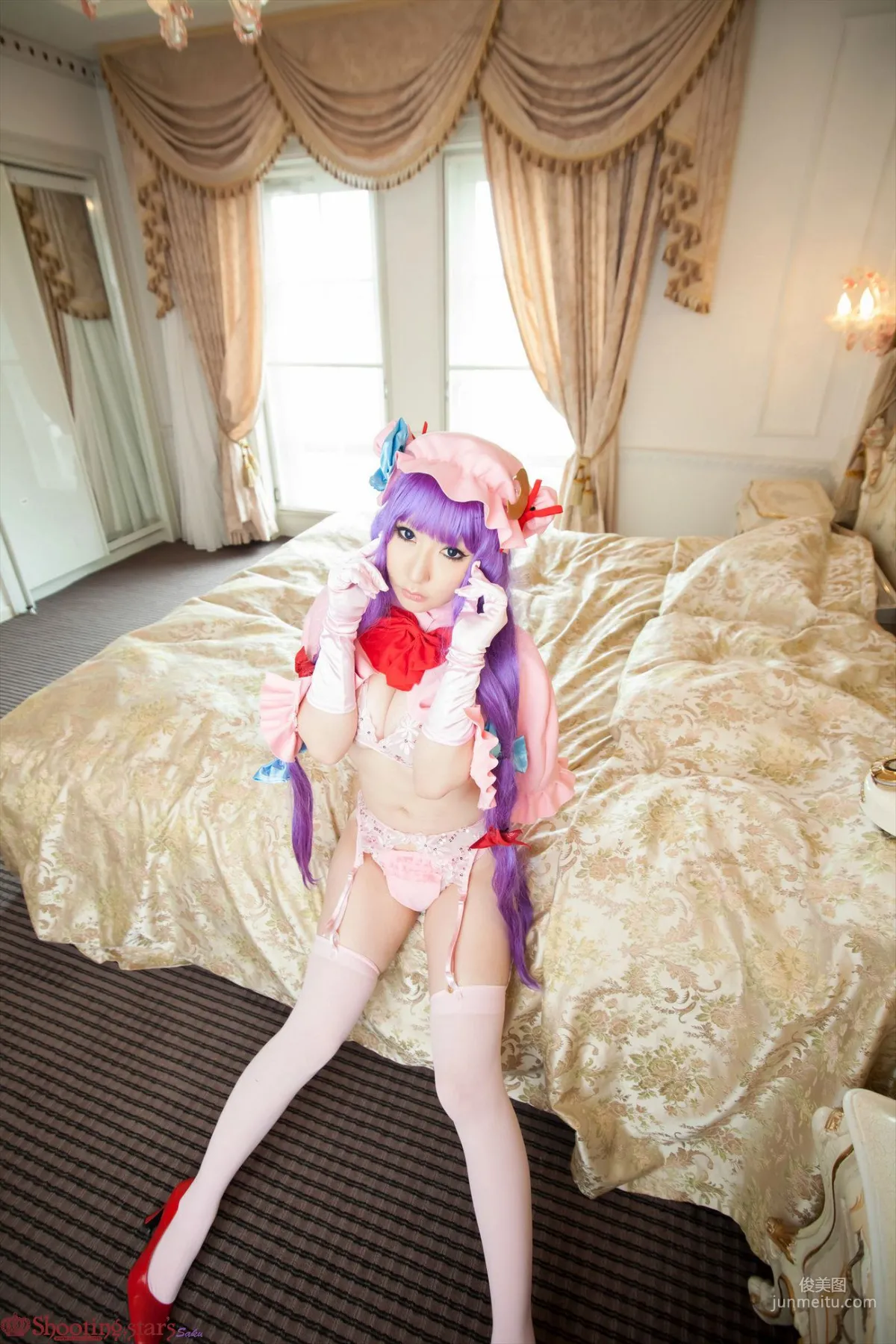 绫香サク (サク綾香 Saku Ayaka) 《東方Project》Patchouli Knowledge [Shooting Star's] 写真集55