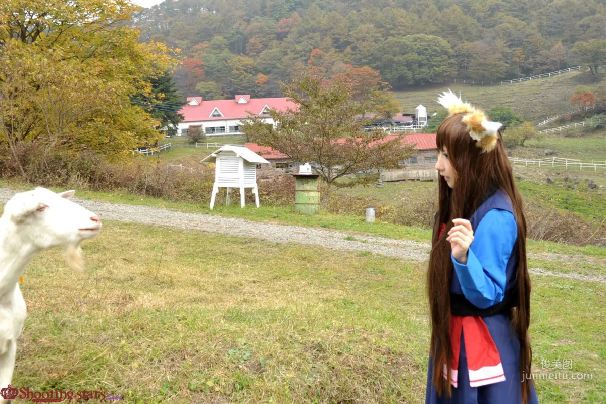 绫香サク (サク綾香 Saku Ayaka) 《狼与香辛料》赫萝 写真集38