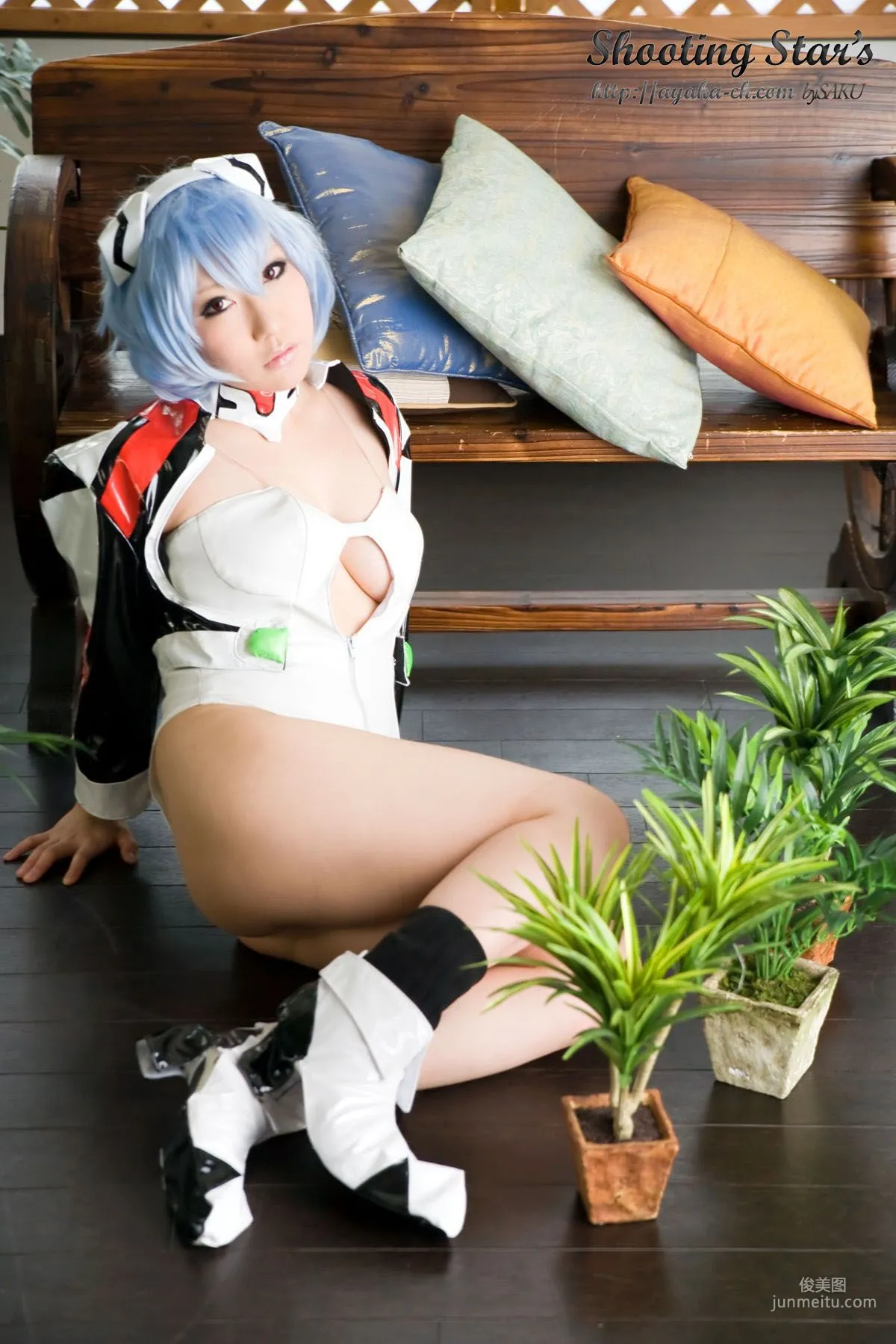 サク (绫香) 《Shinseiki Evangelion》Ayanami Rei [Shooting Star's] 写真集96