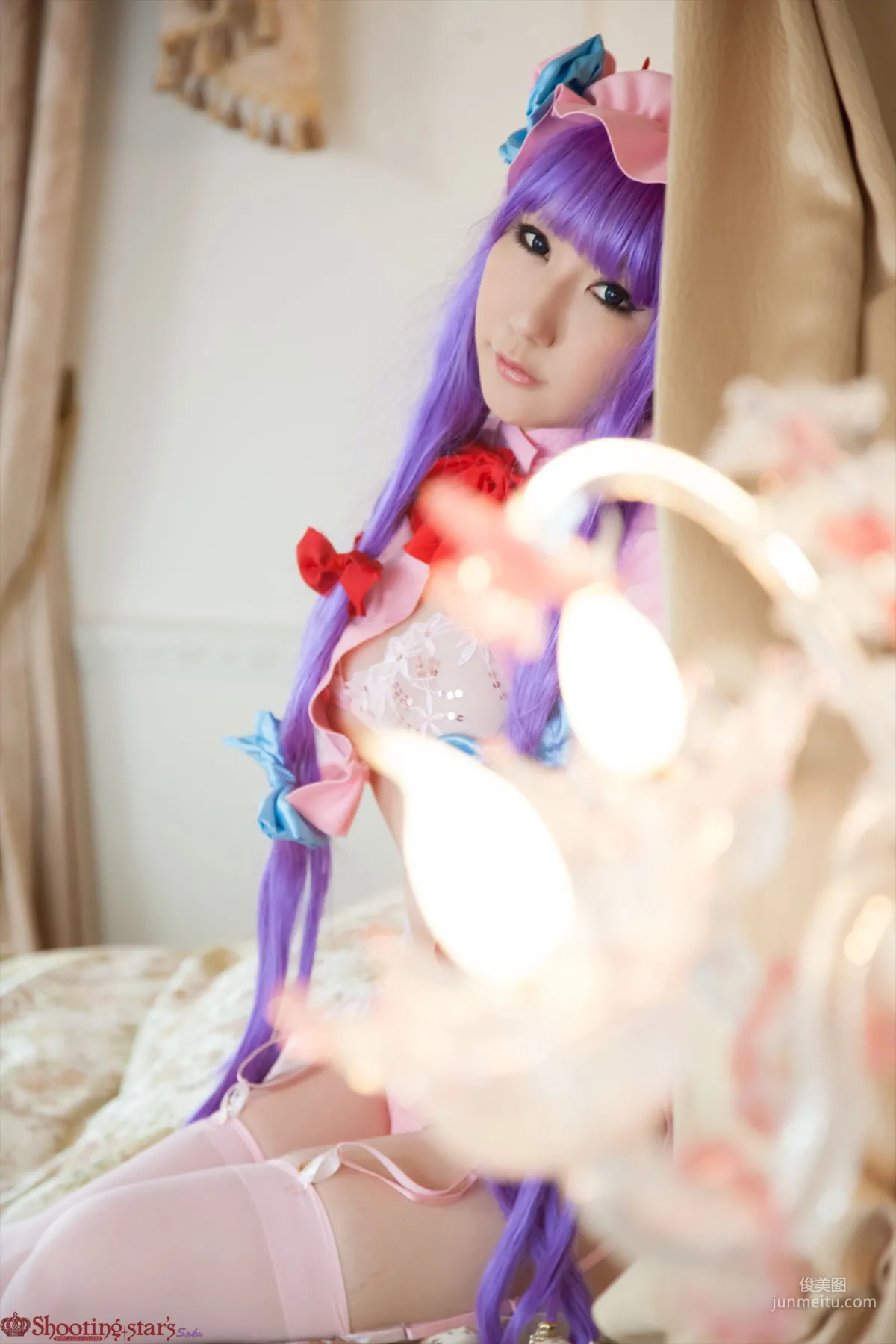 绫香サク (サク綾香 Saku Ayaka) 《東方Project》Patchouli Knowledge [Shooting Star's] 写真集17