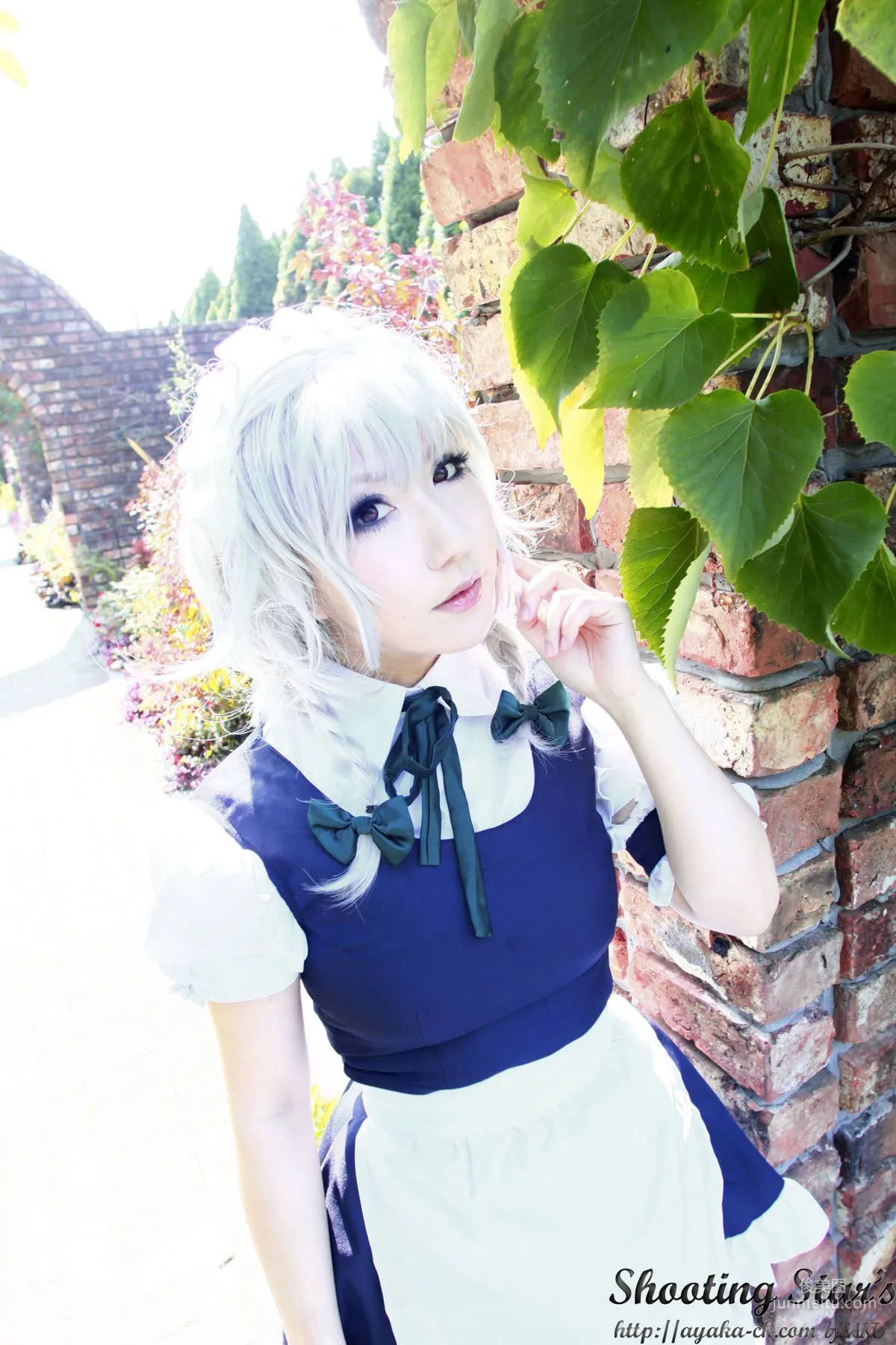 绫香サク (サク綾香 Saku Ayaka)《東方Project》Izayoi Sakuya + Patchouli Knowledge [Shooting Star's] 写真集60