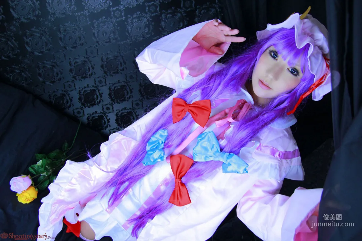 绫香サク (サク綾香 Saku Ayaka) 《東方Project》Patchouli Knowledge [Shooting Star's] 写真集75