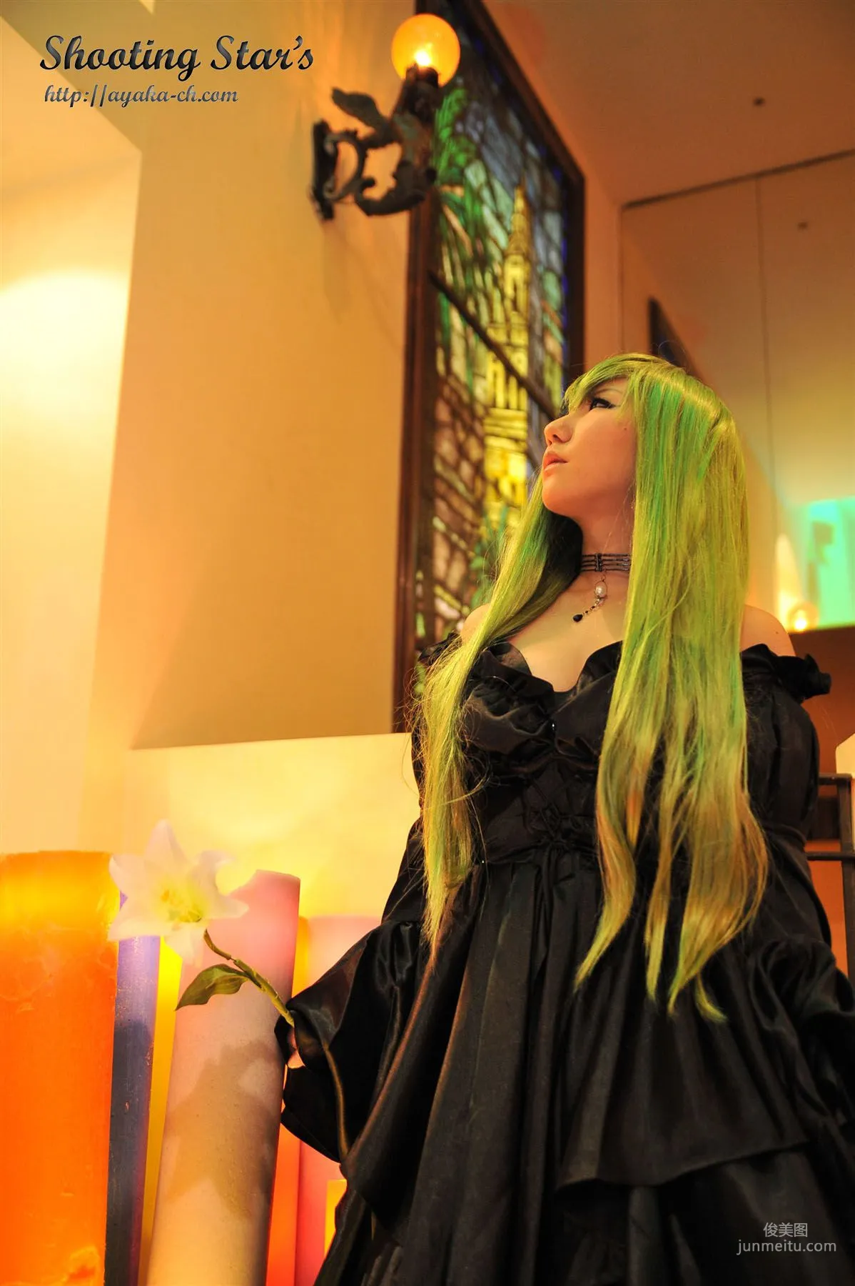 サク (绫香) 《Code Geass》C.C.+Euphemia li Britannia [Shooting Star's] 写真集4