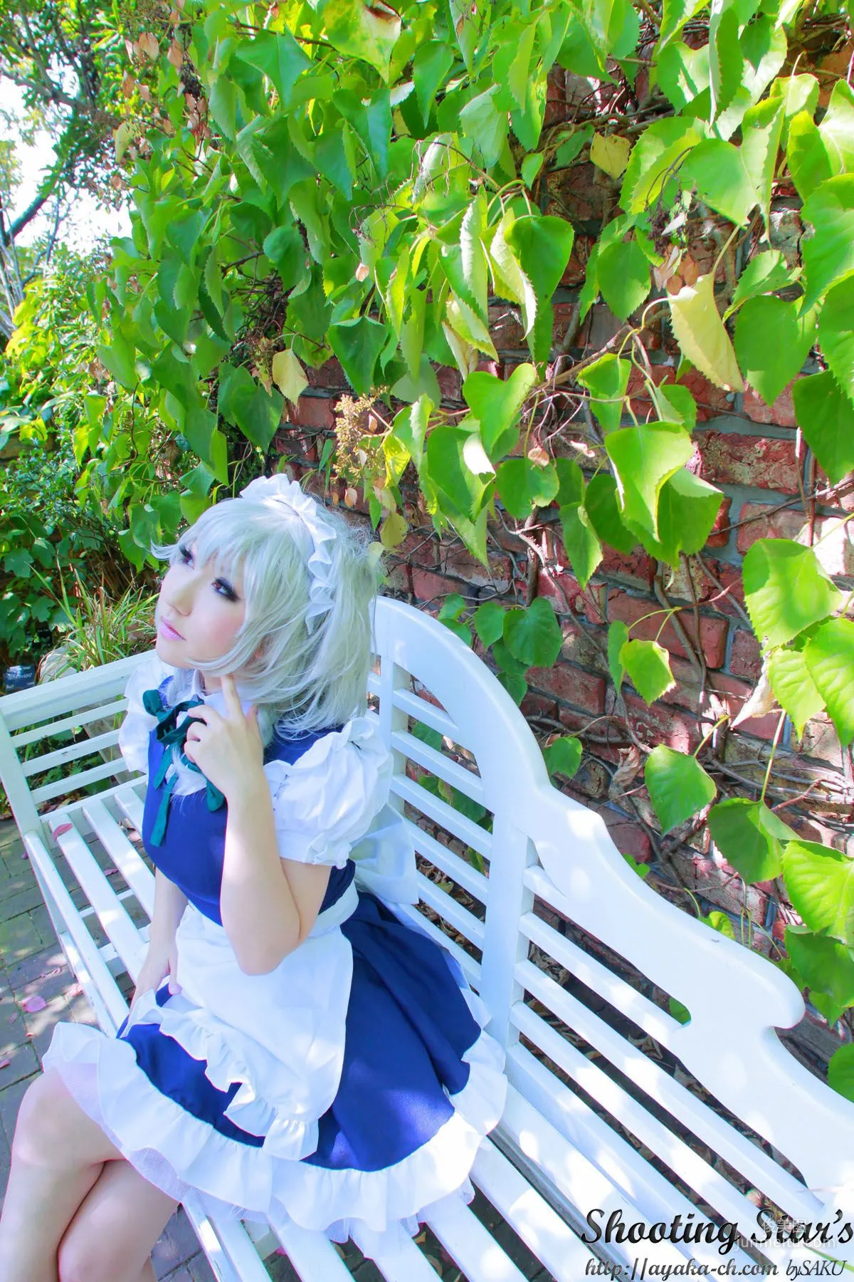 绫香サク (サク綾香 Saku Ayaka)《東方Project》Izayoi Sakuya + Patchouli Knowledge [Shooting Star's] 写真集66