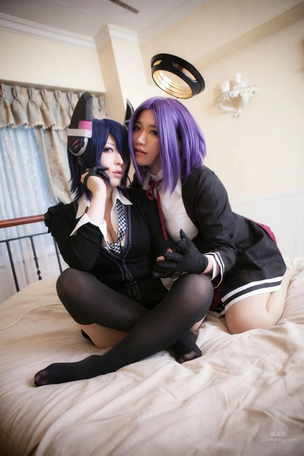 太宰ガロ&Usagi 《Kantai Collection》Tenryu+Tatsuta [Rabbit hutch] 写真集48