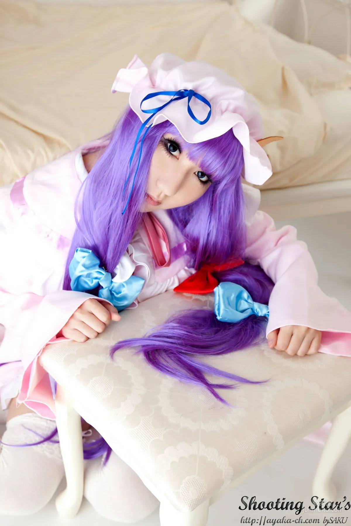 绫香サク (サク綾香 Saku Ayaka)《東方Project》Izayoi Sakuya + Patchouli Knowledge [Shooting Star's] 写真集45