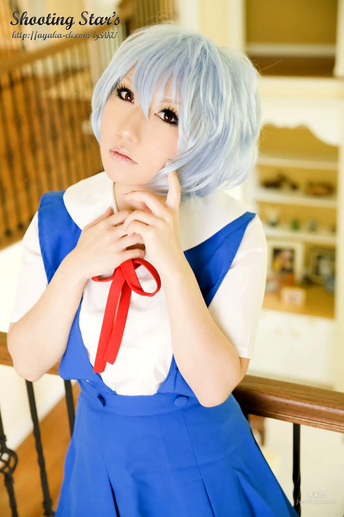 サク (绫香) 《Shinseiki Evangelion》Ayanami Rei [Shooting Star's] 写真集22