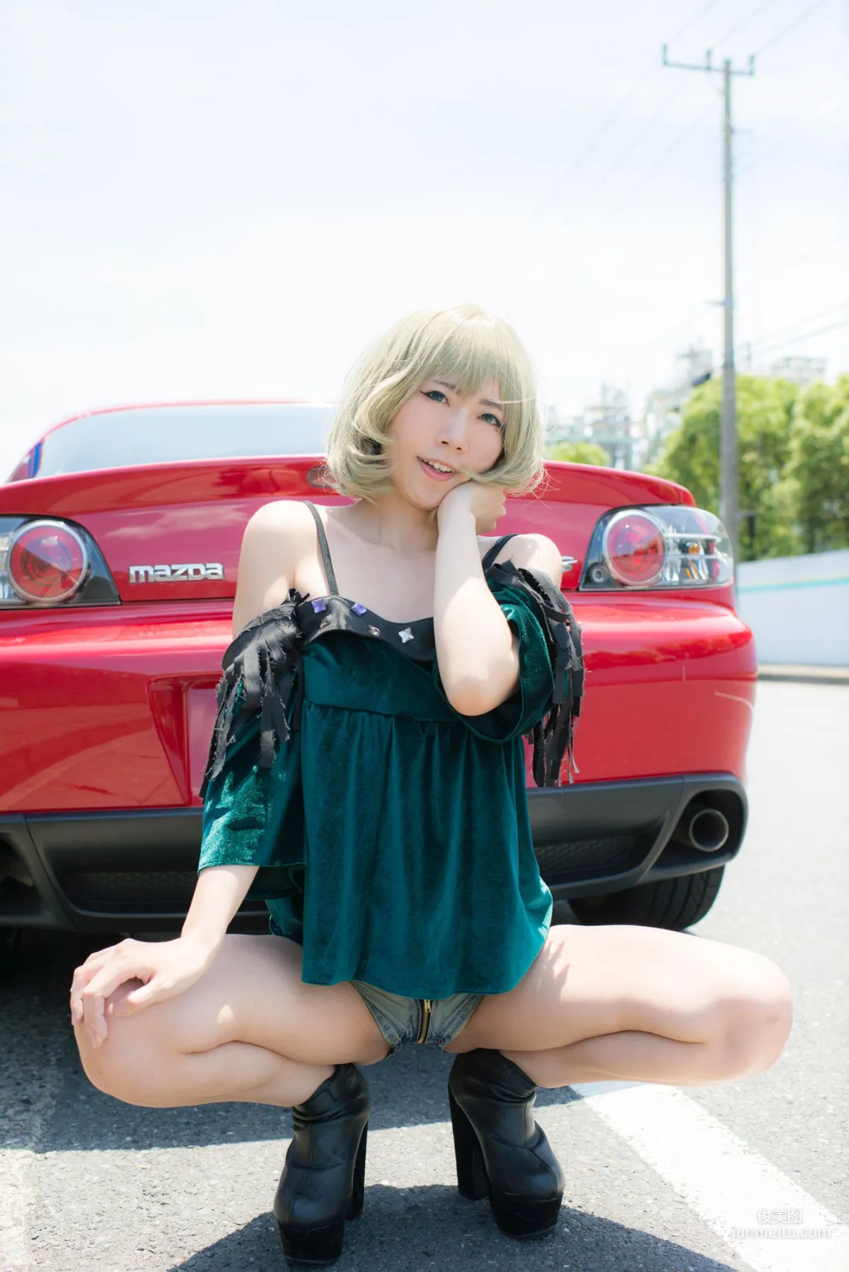 Ayane(あやね) 《Idolmaster》Takagaki Kaede(高垣楓) [Wolf Fang!!] 写真集69