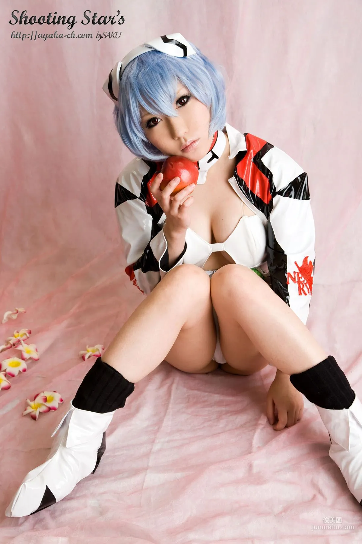 サク (绫香) 《Shinseiki Evangelion》Ayanami Rei [Shooting Star's] 写真集102