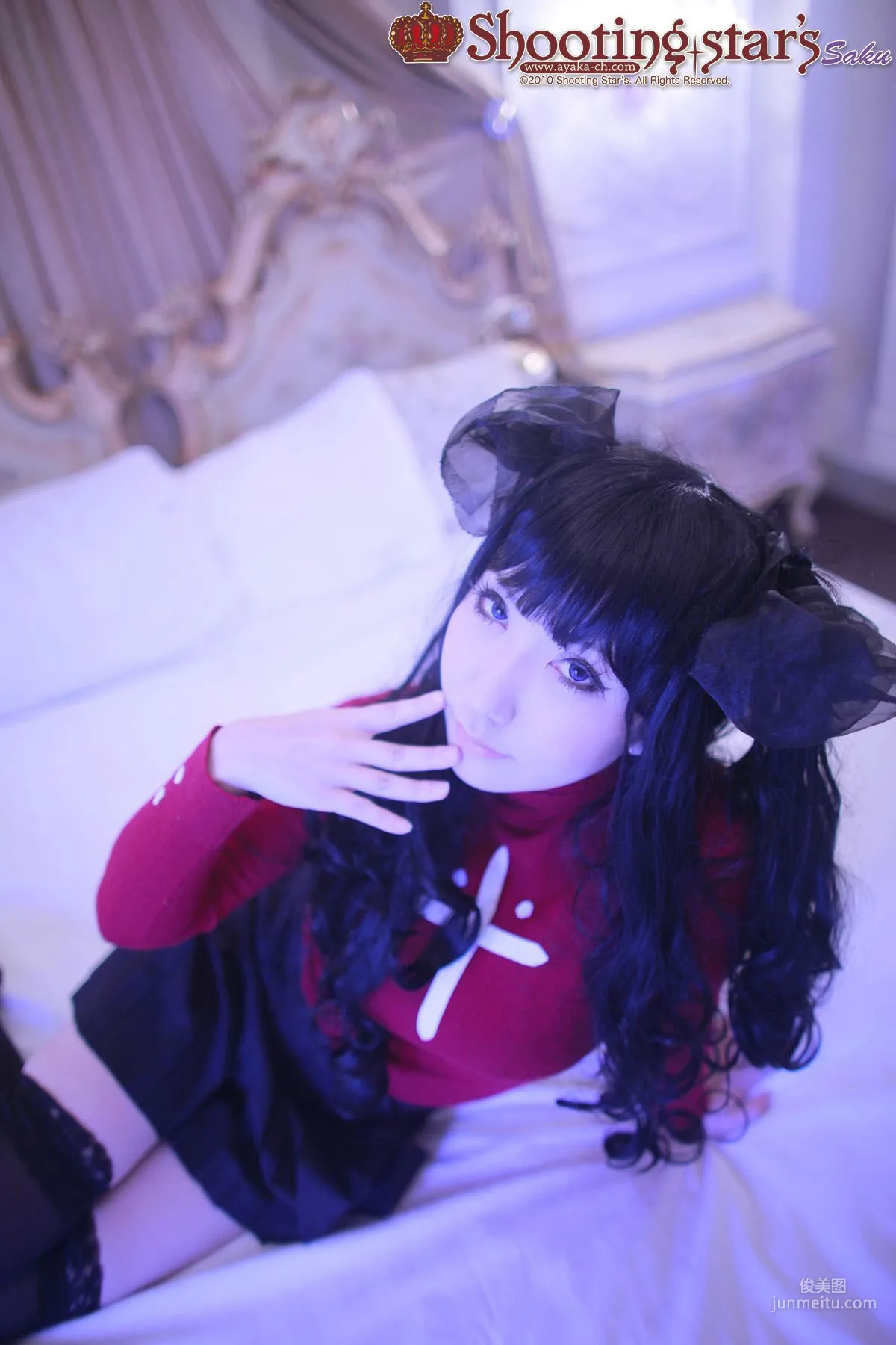 绫香 (Saku サク) 《Fate stay night》Toosaka Rin 遠坂凛 [Shooting Star's] 写真集79