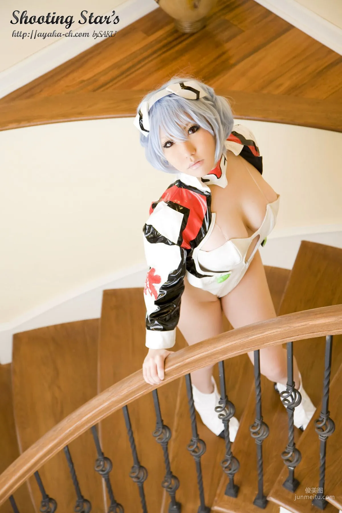 サク (绫香) 《Shinseiki Evangelion》Ayanami Rei [Shooting Star's] 写真集85