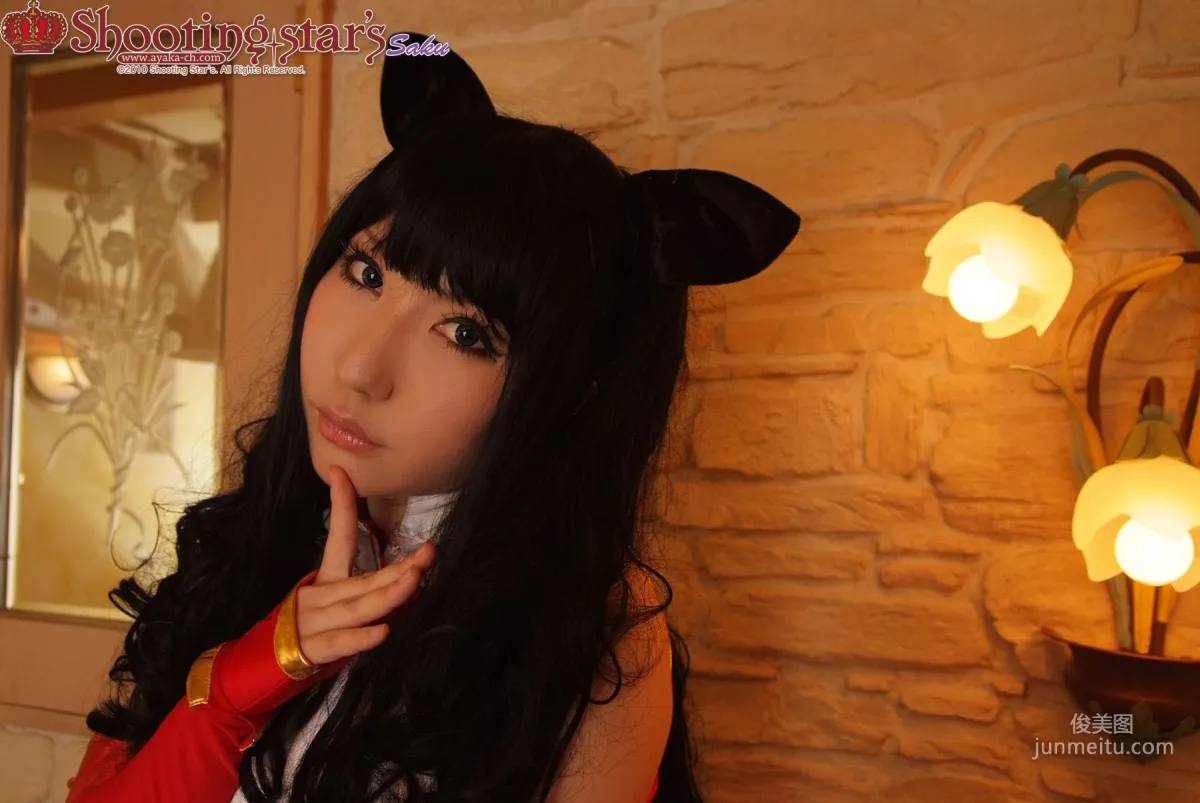 绫香 (Saku サク) 《Fate stay night》Toosaka Rin 遠坂凛 [Shooting Star's] 写真集33