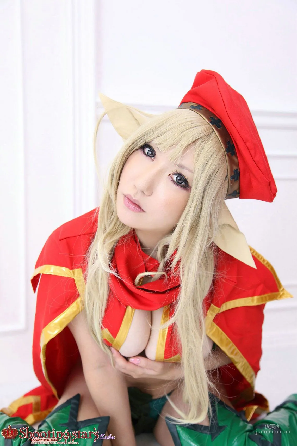 绫香サク (Saku Ayaka) 《クイーンズブレイドQueen's Blade》アイリ & Alleyne 写真集102