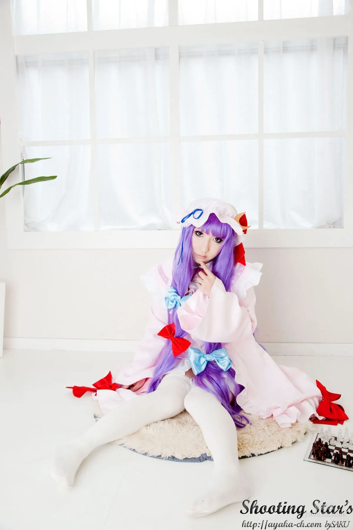 绫香サク (サク綾香 Saku Ayaka)《東方Project》Izayoi Sakuya + Patchouli Knowledge [Shooting Star's] 写真集26