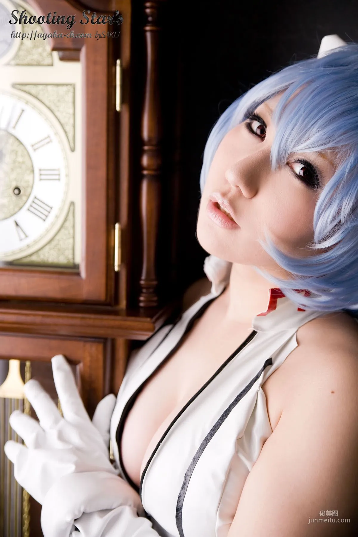 サク (绫香) 《Shinseiki Evangelion》Ayanami Rei [Shooting Star's] 写真集17