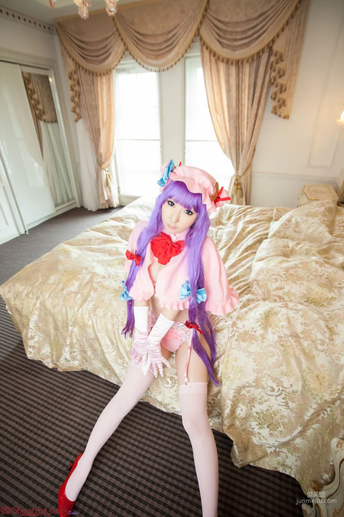 绫香サク (サク綾香 Saku Ayaka) 《東方Project》Patchouli Knowledge [Shooting Star's] 写真集53