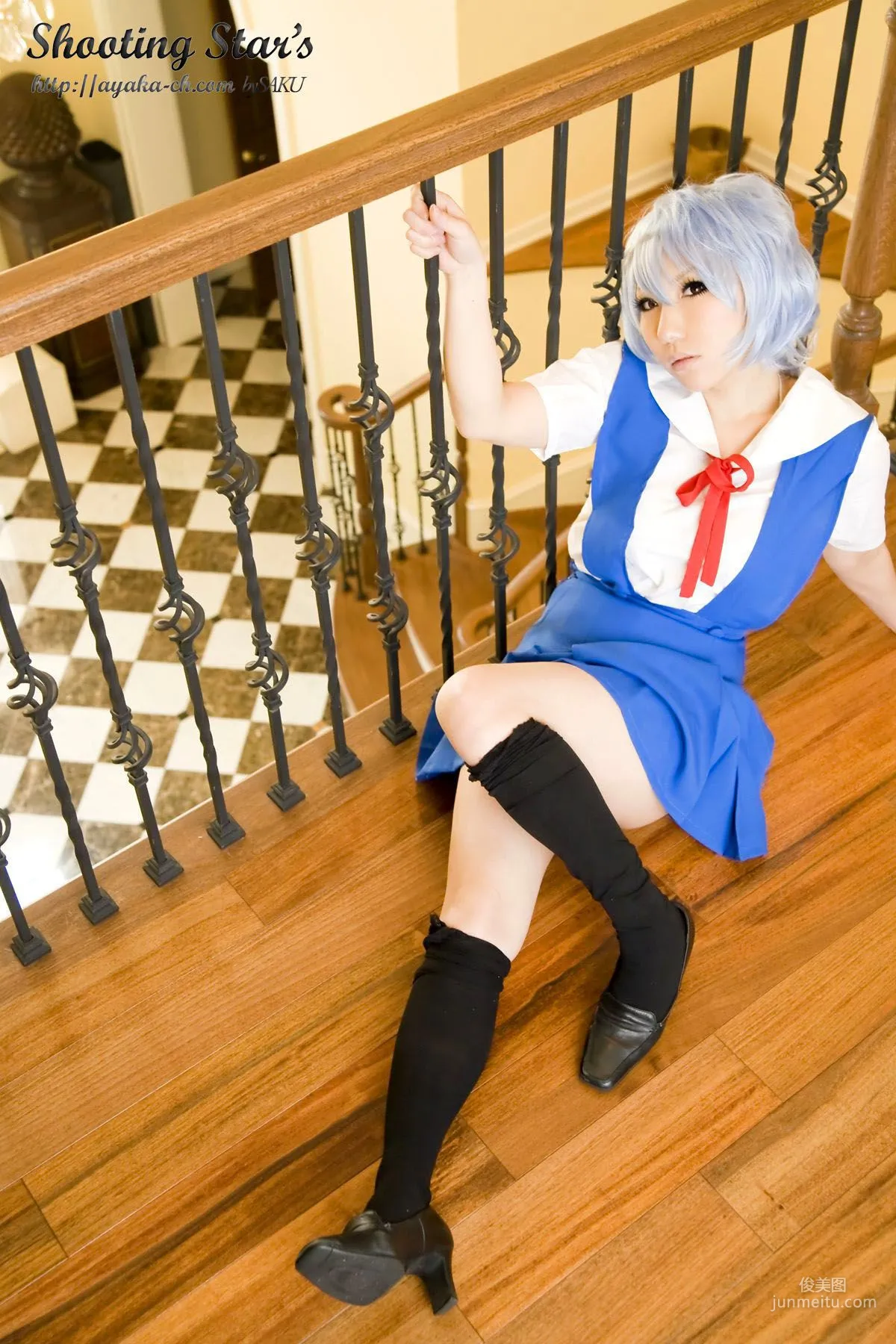 サク (绫香) 《Shinseiki Evangelion》Ayanami Rei [Shooting Star's] 写真集28