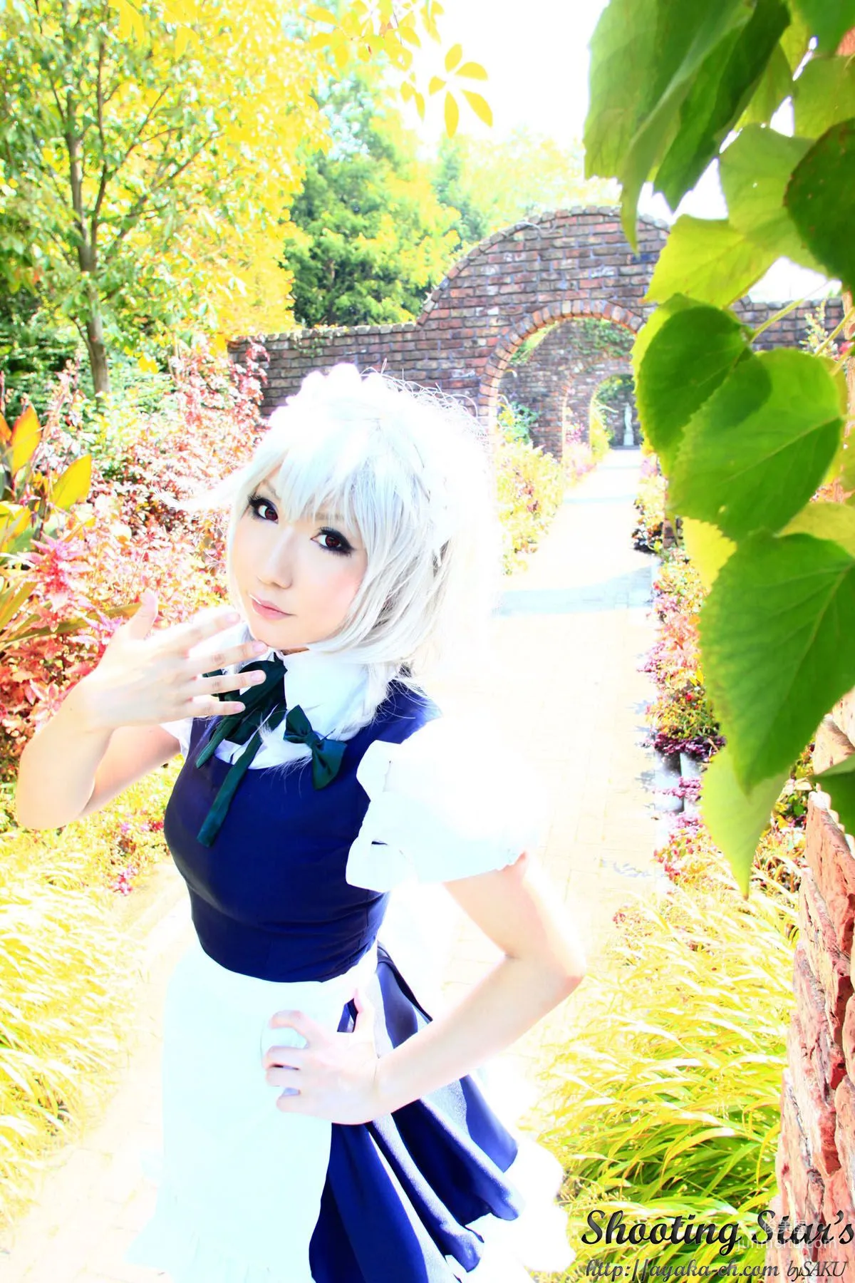 绫香サク (サク綾香 Saku Ayaka)《東方Project》Izayoi Sakuya + Patchouli Knowledge [Shooting Star's] 写真集70