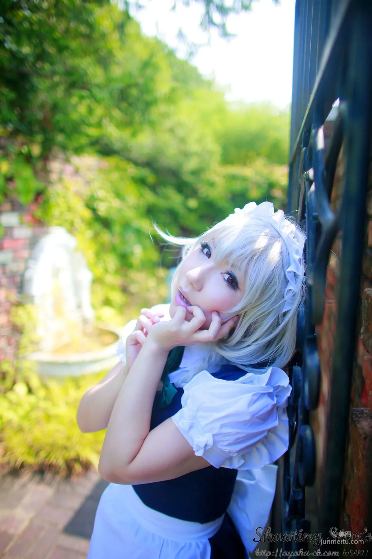 绫香サク (サク綾香 Saku Ayaka)《東方Project》Izayoi Sakuya + Patchouli Knowledge [Shooting Star's] 写真集79