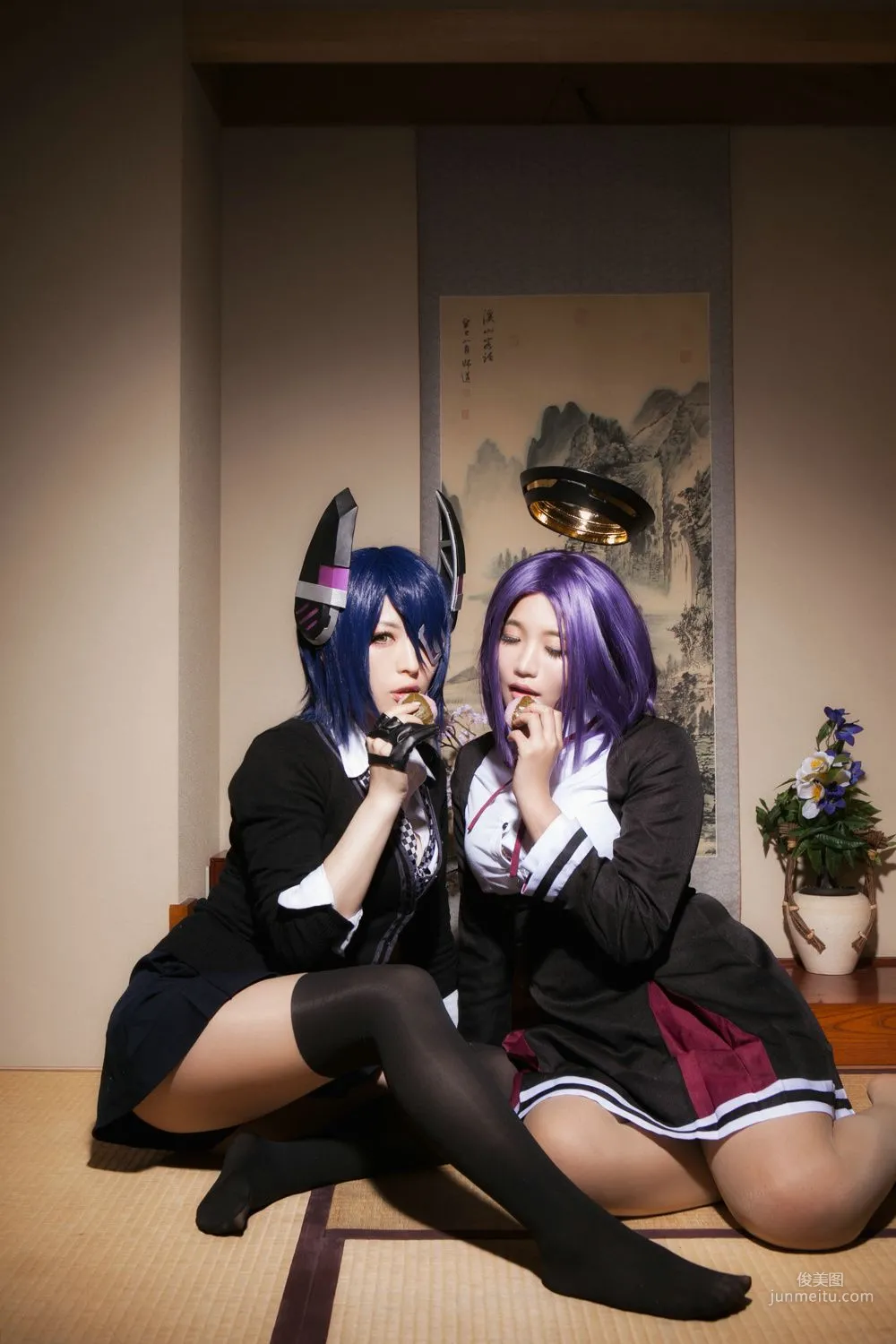 太宰ガロ&Usagi 《Kantai Collection》Tenryu+Tatsuta [Rabbit hutch] 写真集32