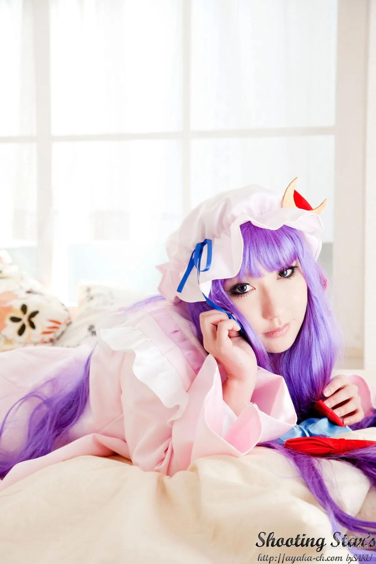 绫香サク (サク綾香 Saku Ayaka)《東方Project》Izayoi Sakuya + Patchouli Knowledge [Shooting Star's] 写真集53