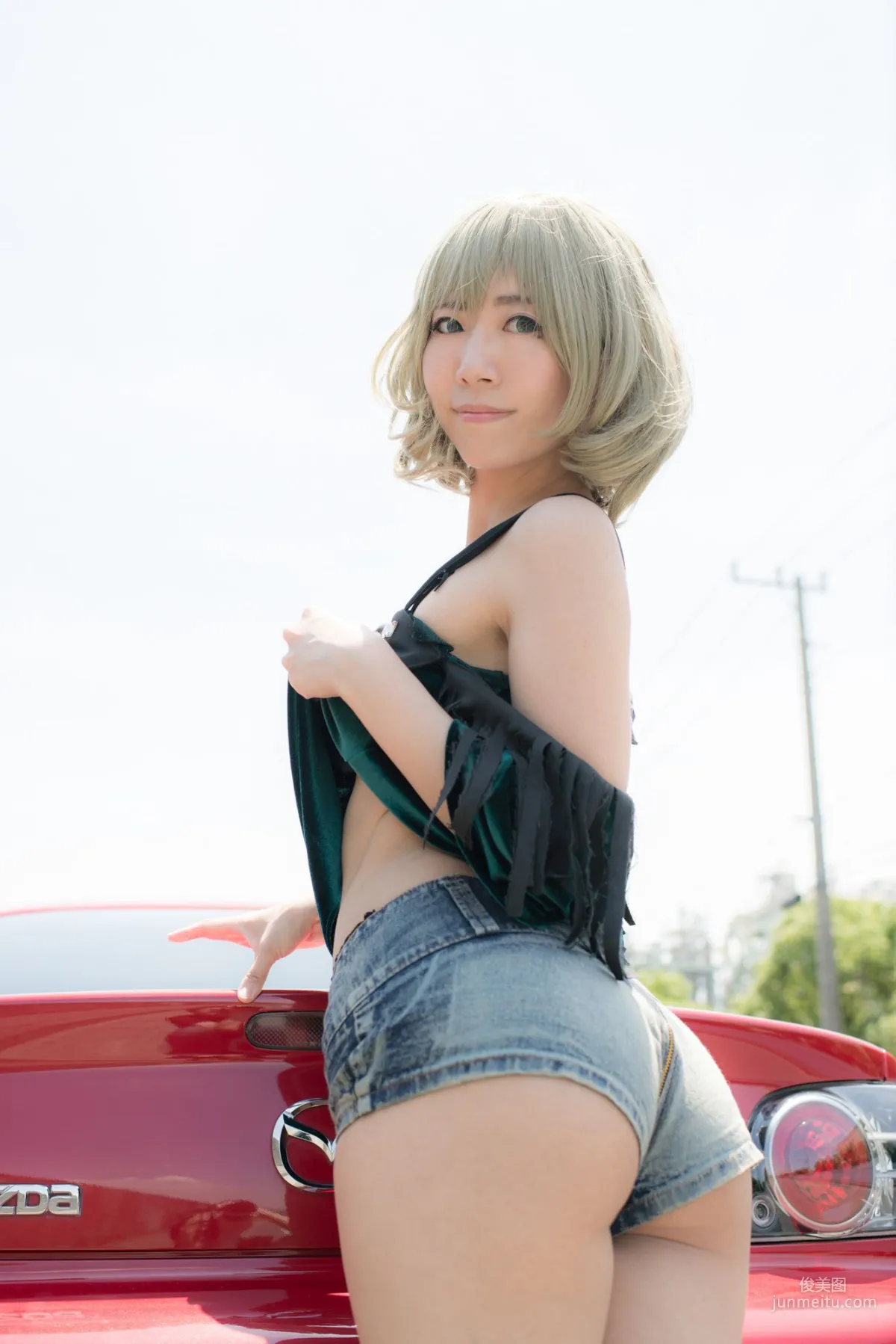 Ayane(あやね) 《Idolmaster》Takagaki Kaede(高垣楓) [Wolf Fang!!] 写真集67