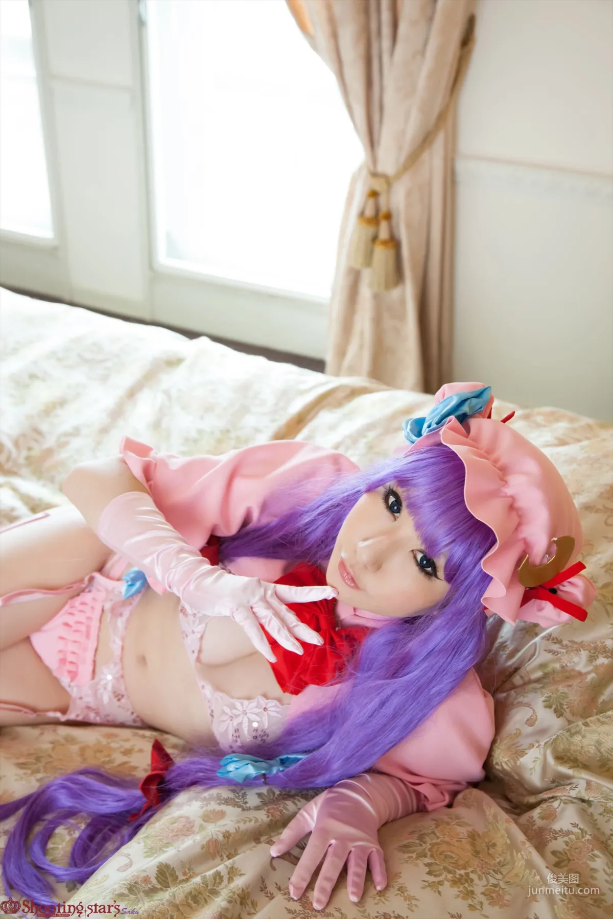 绫香サク (サク綾香 Saku Ayaka) 《東方Project》Patchouli Knowledge [Shooting Star's] 写真集37