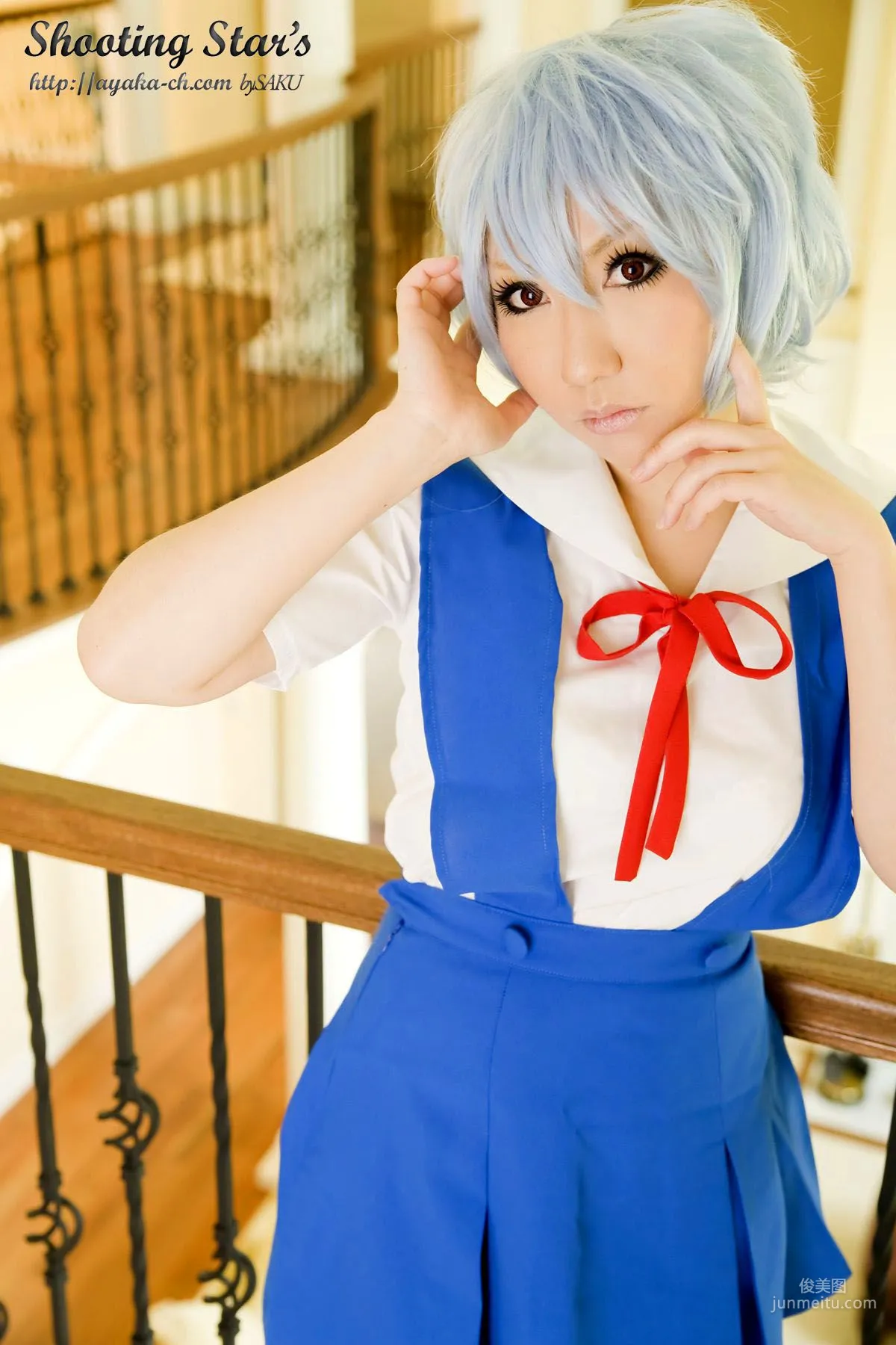 サク (绫香) 《Shinseiki Evangelion》Ayanami Rei [Shooting Star's] 写真集23