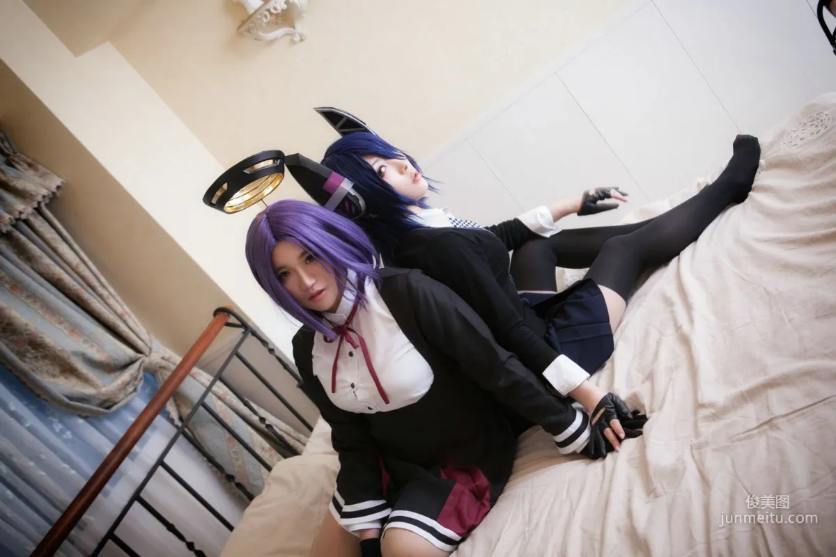 太宰ガロ&Usagi 《Kantai Collection》Tenryu+Tatsuta [Rabbit hutch] 写真集59