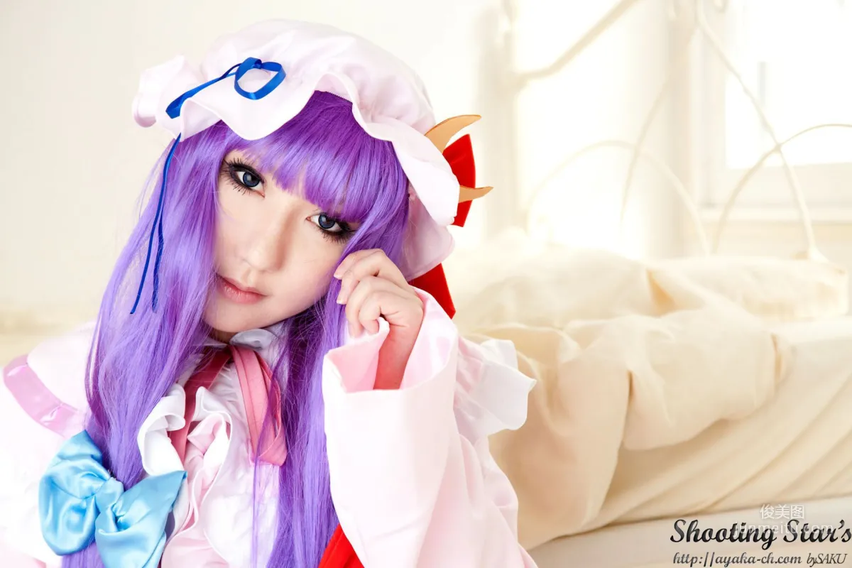 绫香サク (サク綾香 Saku Ayaka)《東方Project》Izayoi Sakuya + Patchouli Knowledge [Shooting Star's] 写真集18