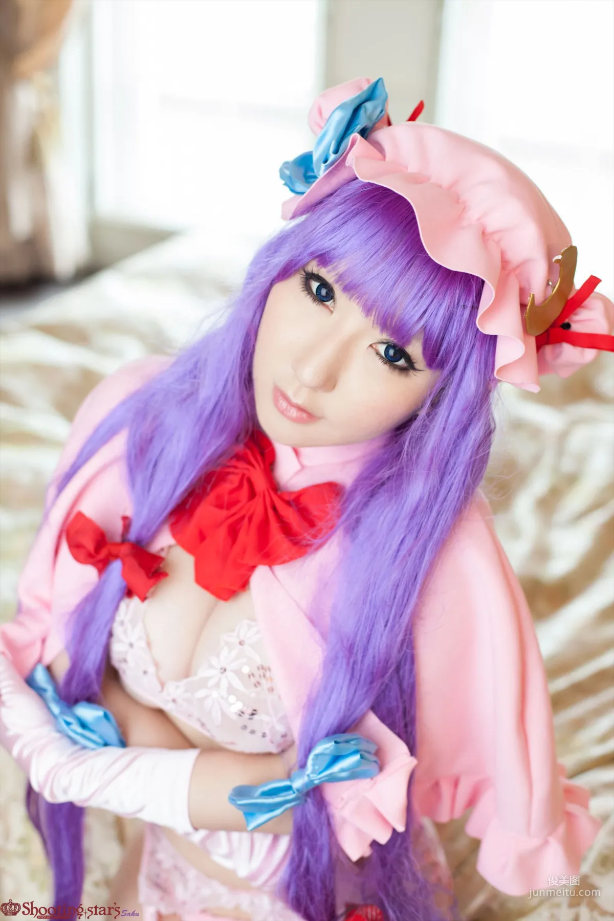 绫香サク (サク綾香 Saku Ayaka) 《東方Project》Patchouli Knowledge [Shooting Star's] 写真集59