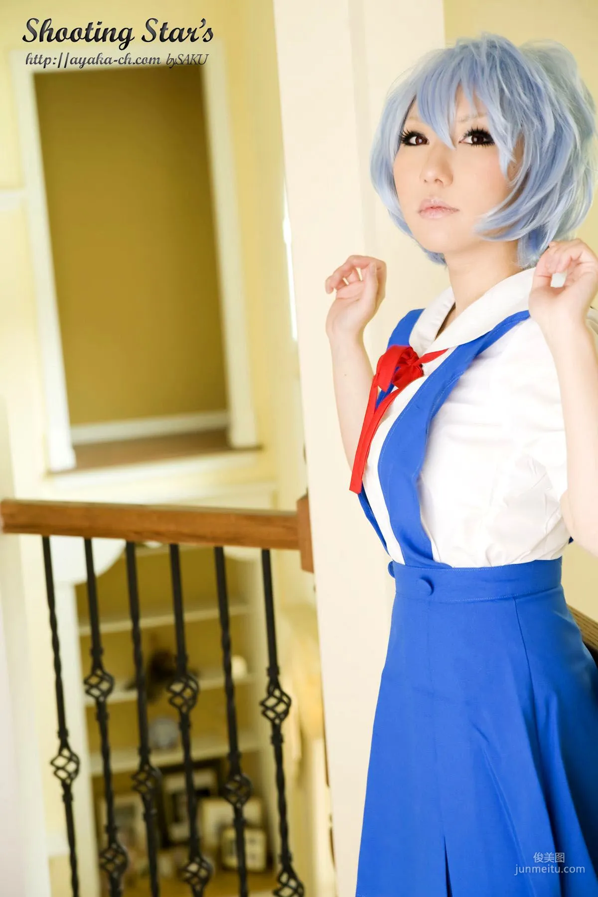 サク (绫香) 《Shinseiki Evangelion》Ayanami Rei [Shooting Star's] 写真集18