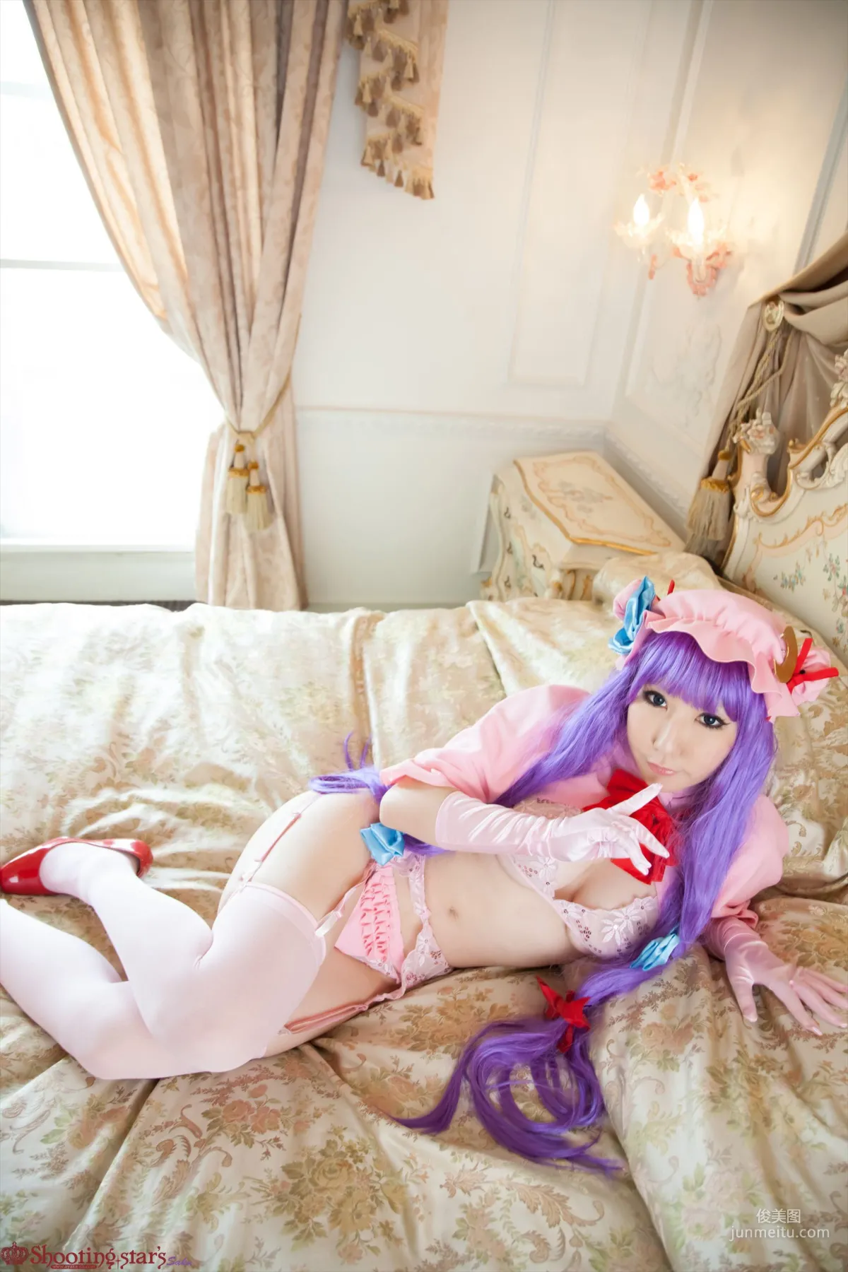 绫香サク (サク綾香 Saku Ayaka) 《東方Project》Patchouli Knowledge [Shooting Star's] 写真集34