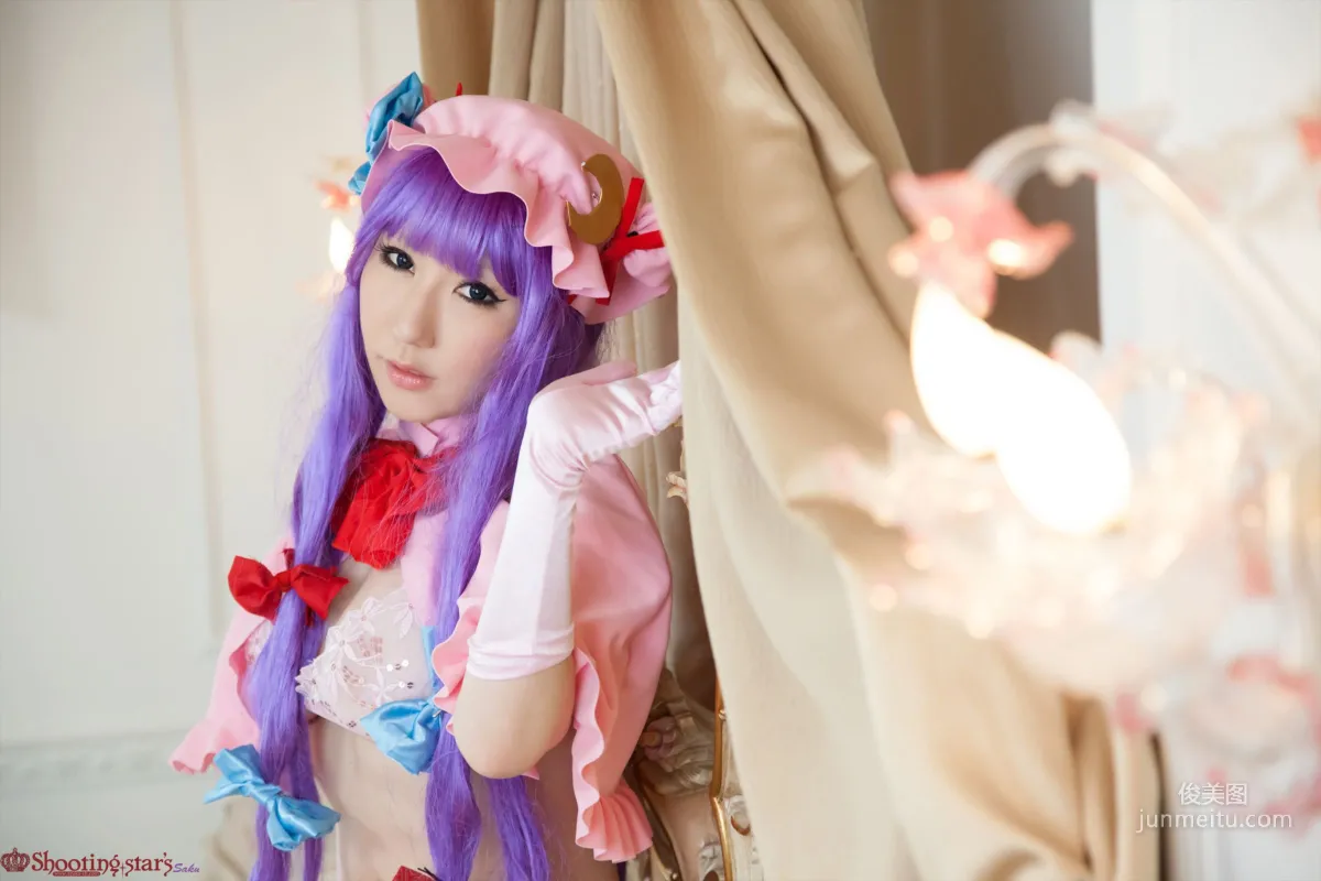 绫香サク (サク綾香 Saku Ayaka) 《東方Project》Patchouli Knowledge [Shooting Star's] 写真集21