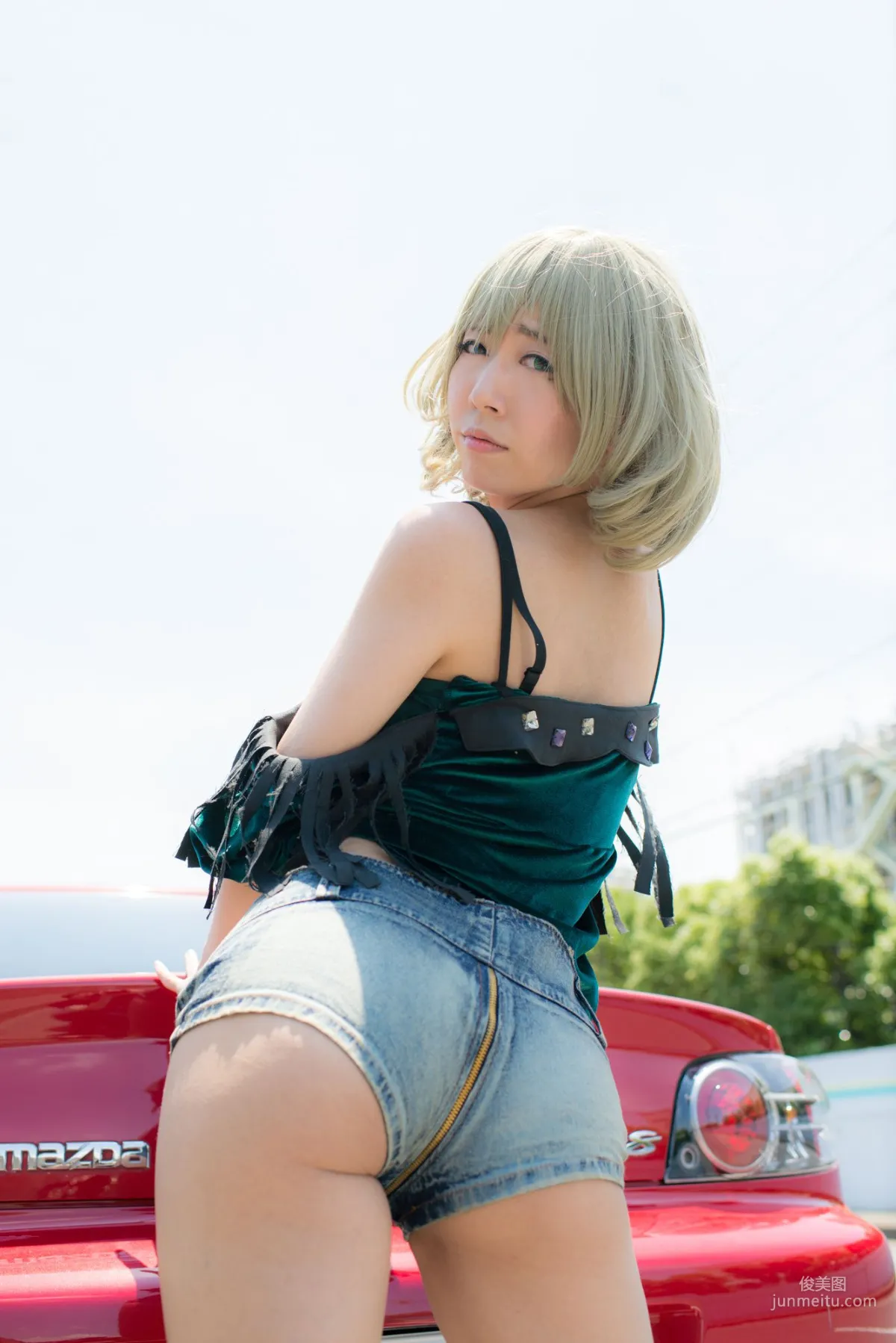 Ayane(あやね) 《Idolmaster》Takagaki Kaede(高垣楓) [Wolf Fang!!] 写真集68