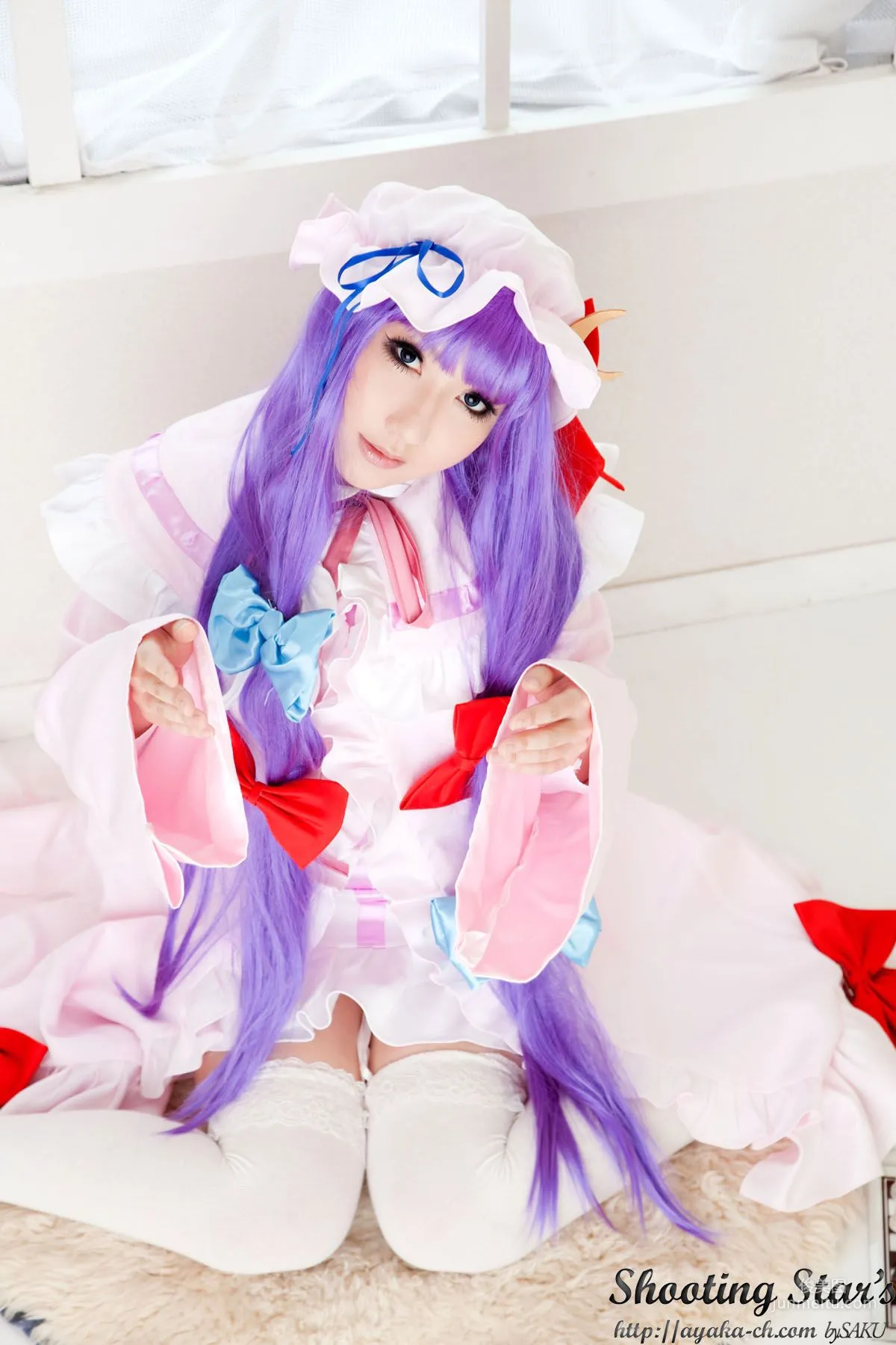 绫香サク (サク綾香 Saku Ayaka)《東方Project》Izayoi Sakuya + Patchouli Knowledge [Shooting Star's] 写真集46