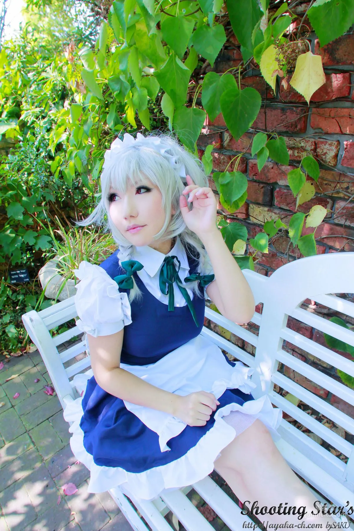 绫香サク (サク綾香 Saku Ayaka)《東方Project》Izayoi Sakuya + Patchouli Knowledge [Shooting Star's] 写真集69