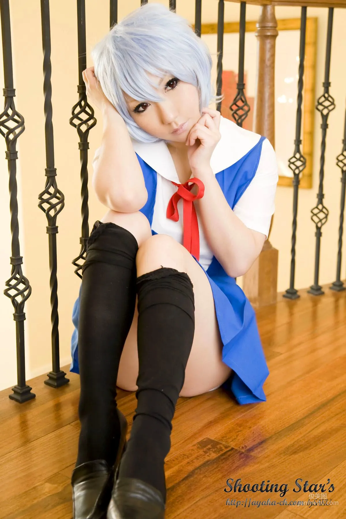 サク (绫香) 《Shinseiki Evangelion》Ayanami Rei [Shooting Star's] 写真集27