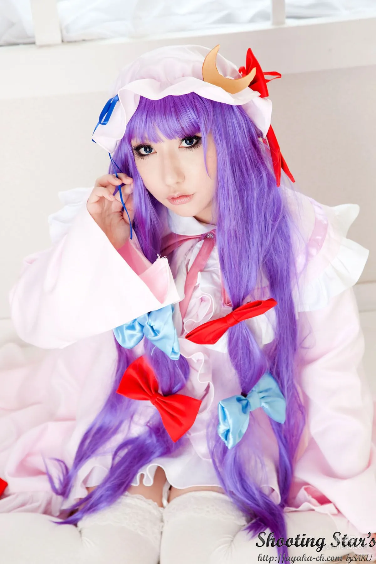 绫香サク (サク綾香 Saku Ayaka)《東方Project》Izayoi Sakuya + Patchouli Knowledge [Shooting Star's] 写真集48