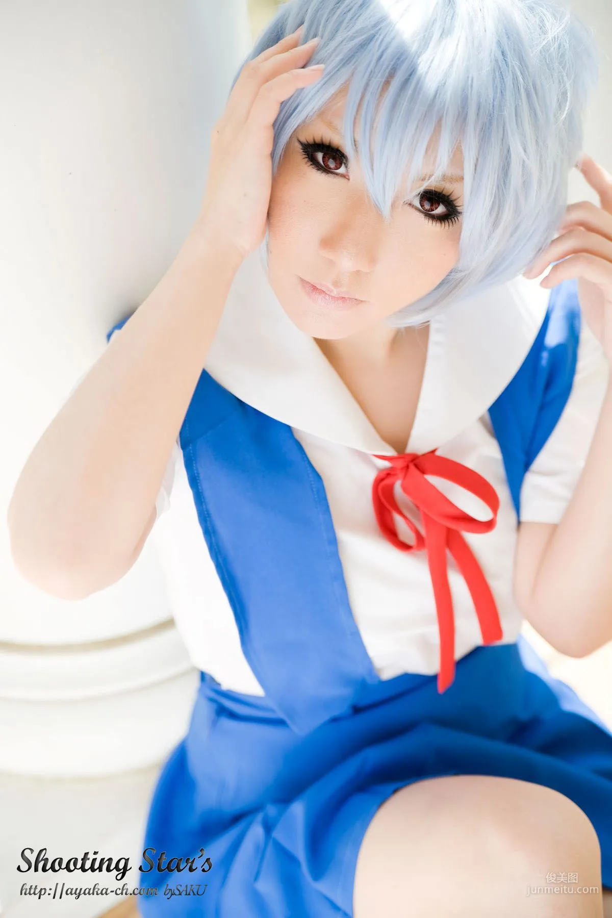 サク (绫香) 《Shinseiki Evangelion》Ayanami Rei [Shooting Star's] 写真集45