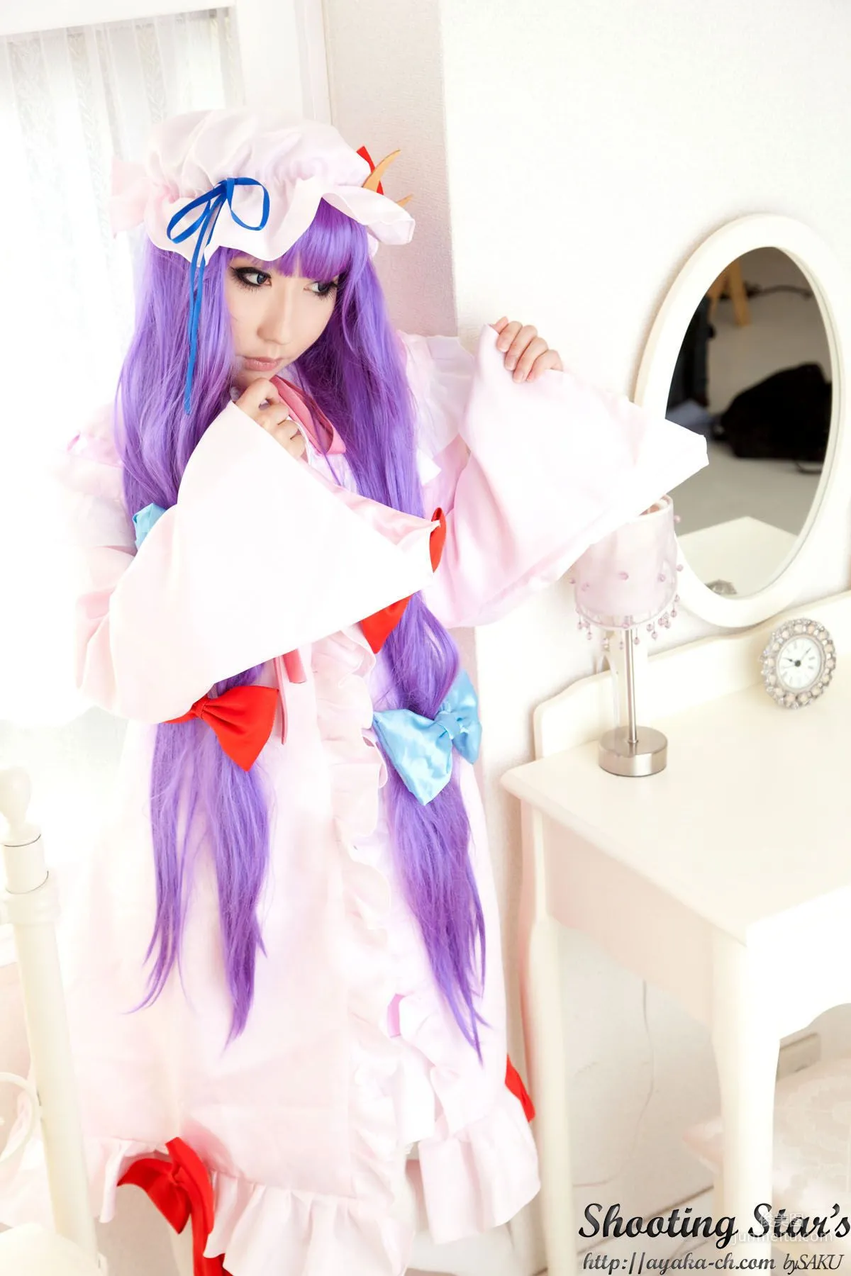 绫香サク (サク綾香 Saku Ayaka)《東方Project》Izayoi Sakuya + Patchouli Knowledge [Shooting Star's] 写真集14