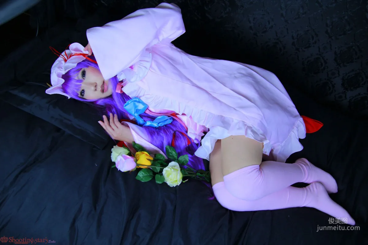 绫香サク (サク綾香 Saku Ayaka) 《東方Project》Patchouli Knowledge [Shooting Star's] 写真集52