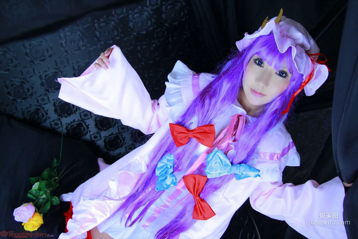 绫香サク (サク綾香 Saku Ayaka) 《東方Project》Patchouli Knowledge [Shooting Star's] 写真集77