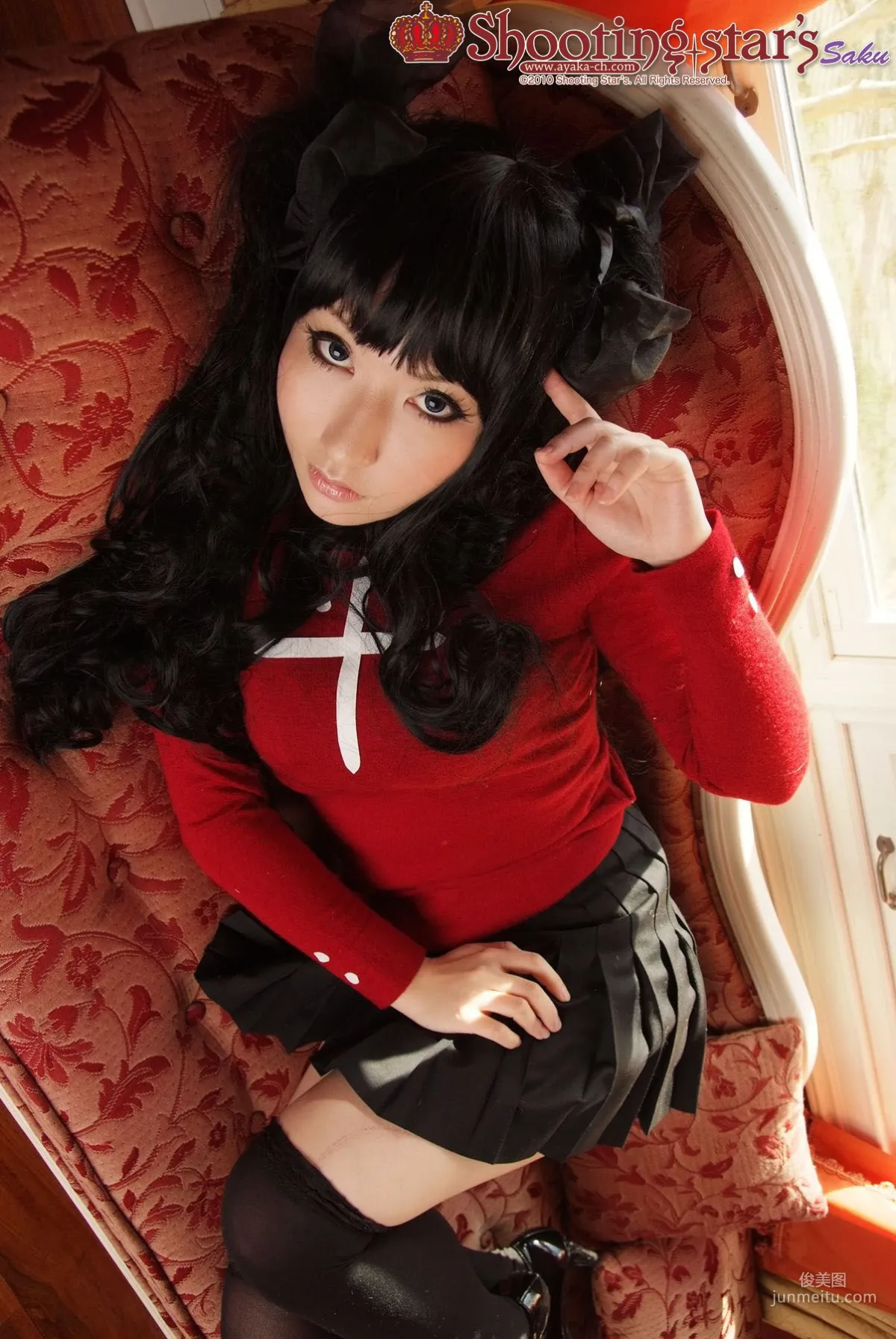 绫香 (Saku サク) 《Fate stay night》Toosaka Rin 遠坂凛 [Shooting Star's] 写真集60