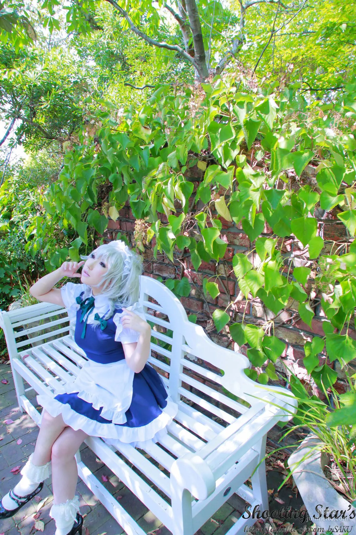 绫香サク (サク綾香 Saku Ayaka)《東方Project》Izayoi Sakuya + Patchouli Knowledge [Shooting Star's] 写真集67