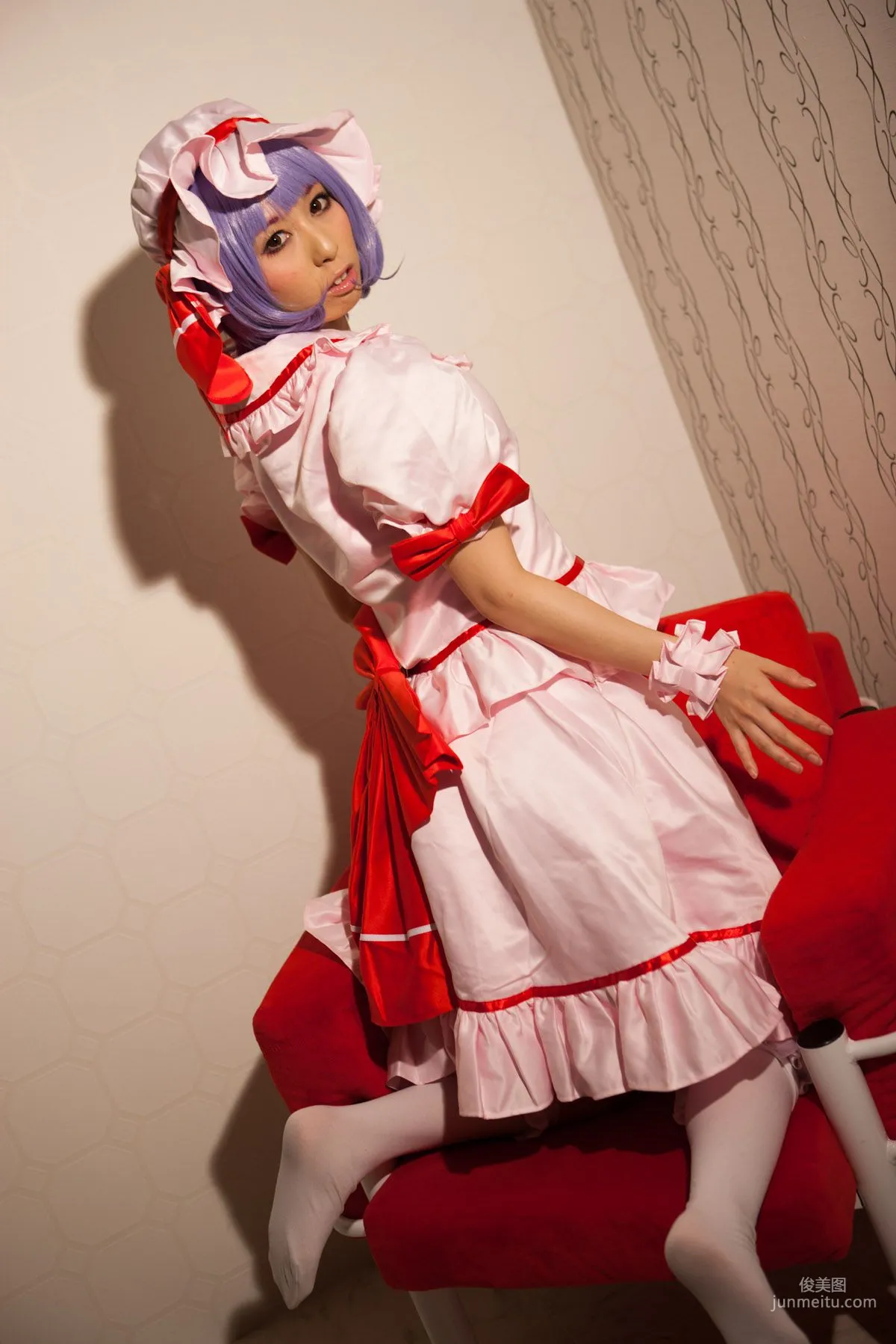 小栗美久 (おぐりみく) 《Touhou Project》Remilia Scarlet [@factory] 写真集18