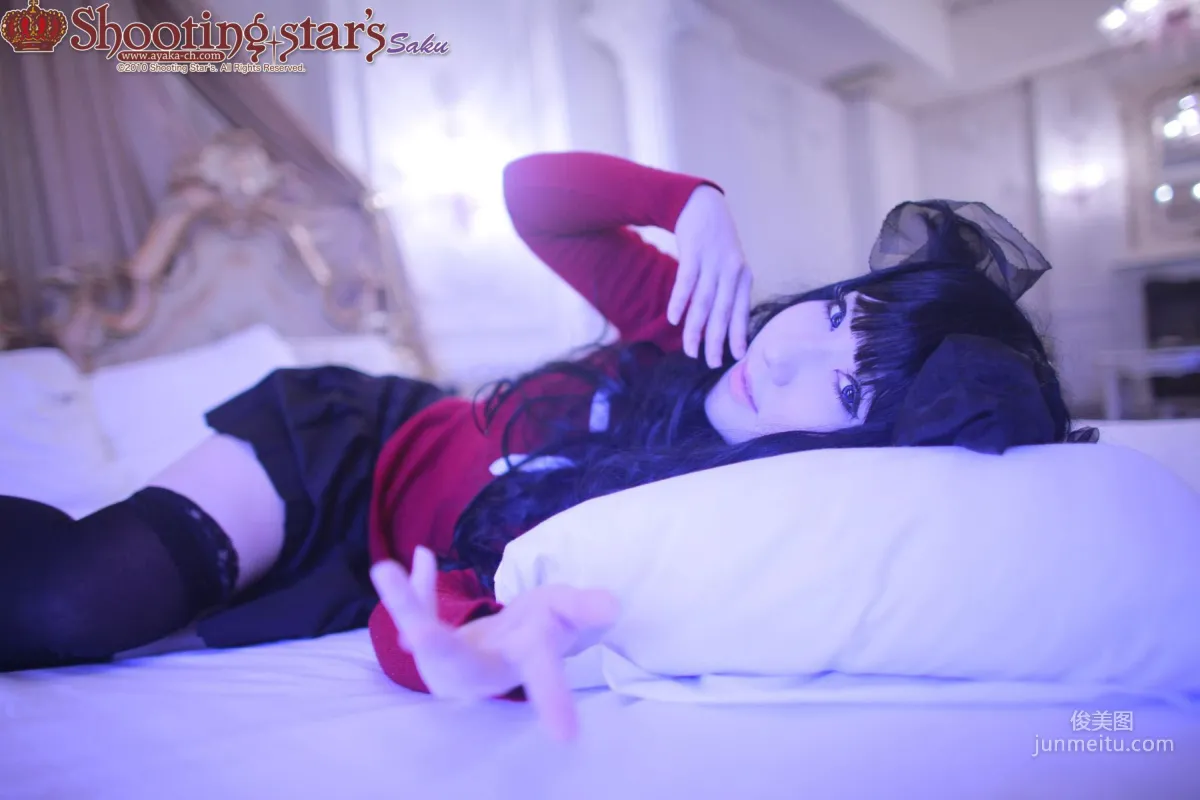 绫香 (Saku サク) 《Fate stay night》Toosaka Rin 遠坂凛 [Shooting Star's] 写真集80